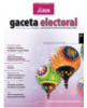 Cubierta para Gaceta Electoral. Órgano de Difusión del Instituto Electoral del Estado de México núm. 20