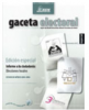 Cubierta para Gaceta Electoral. Órgano de Difusión del Instituto Electoral del Estado de México núm. especial