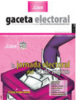 Cubierta para Gaceta Electoral. Órgano de Difusión del Instituto Electoral del Estado de México núm. 3
